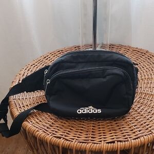 Adidas Black Belt Bag .